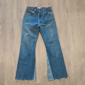 Levis RE/DONE Ultra High Rise Wide Leg Crop